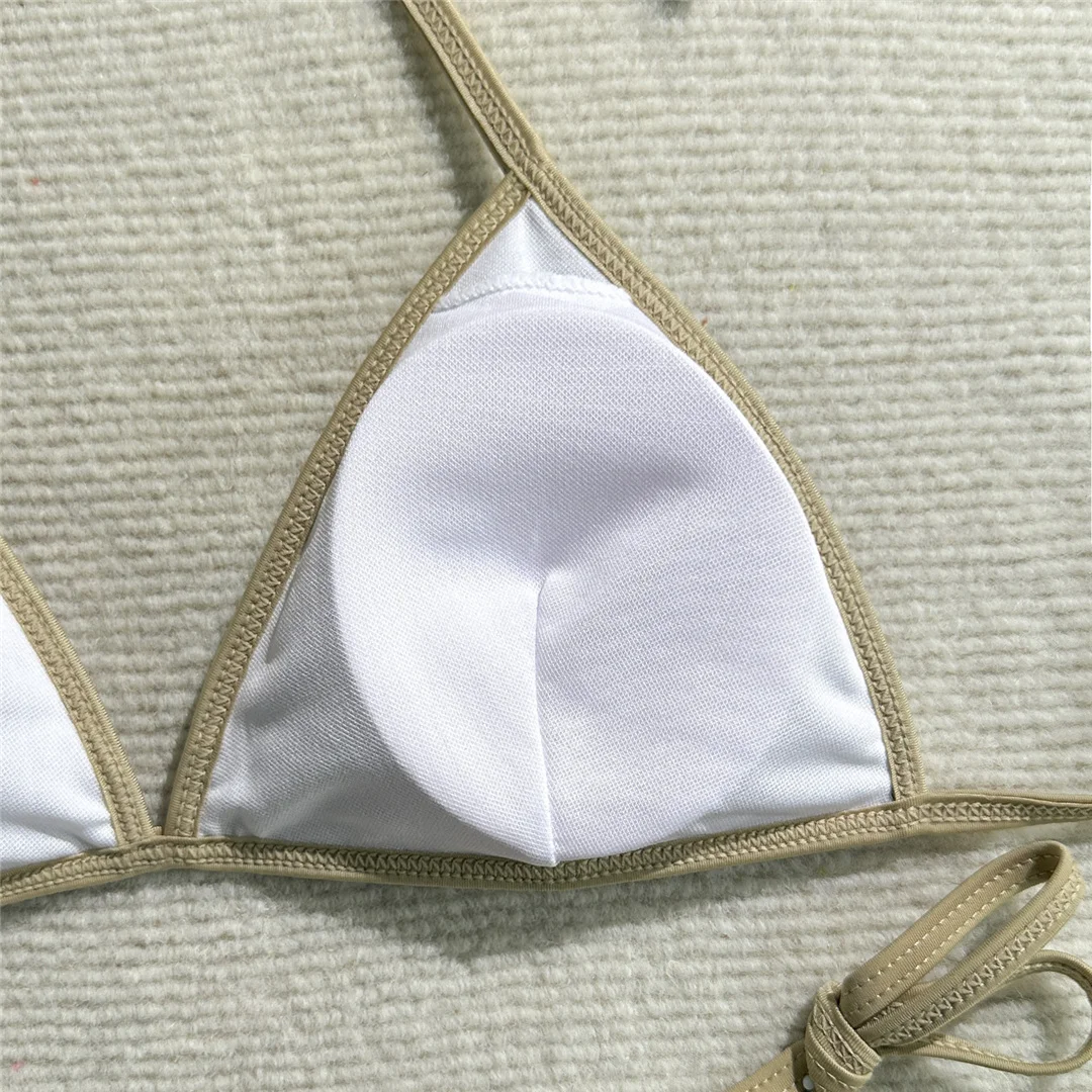 Neues 3-teiliges Bikini-Set mit Rock, Rüschen und Splicing-Design, Damen-Badebekleidung, dreiteiliger Bikini, Badeanzug, Badebekleidung, Schwimmbekleidung V7072 – Detail 24