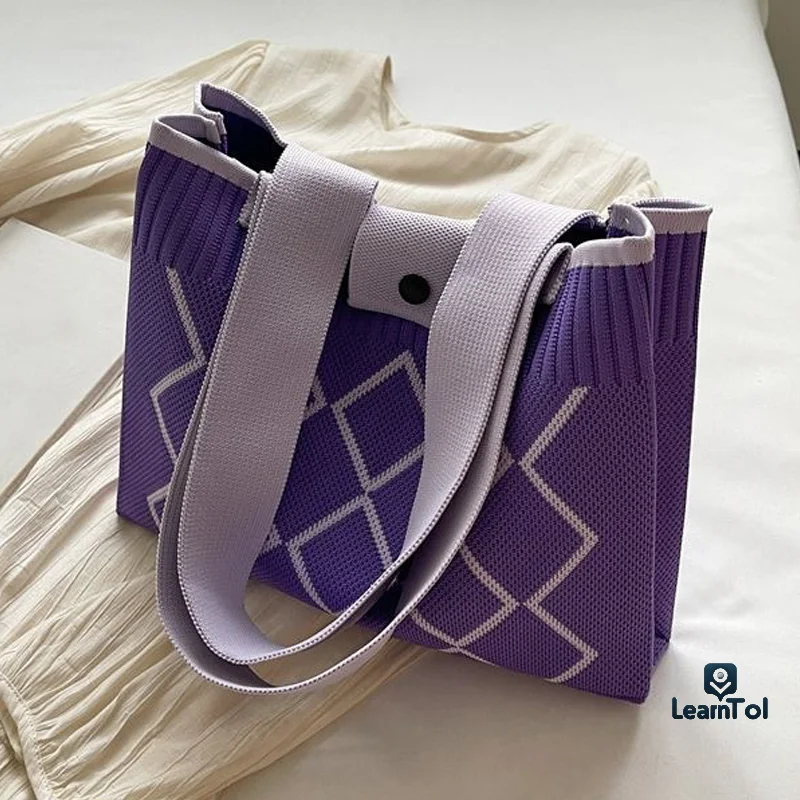 New Fashionable Large Capacity Handheld Versatile Single Shoulder Tote Bag