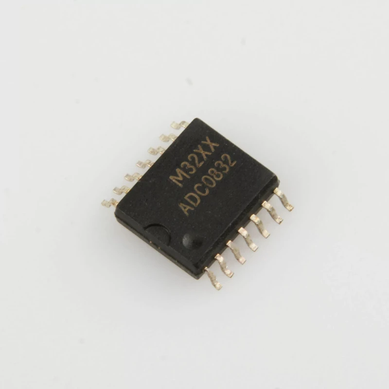 10pcs ADC0832CCWM SOP-8 8-Bit Serial Analog to Digital Converter ADC IC Dual Channel Low Power Sampling Chip