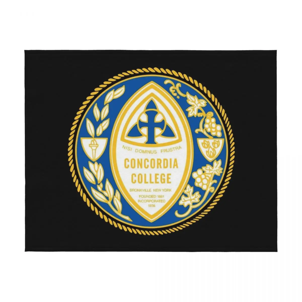 Selimut Dekoratif Concordia College Conservatory untuk Sofa, Selimut Dekoratif untuk Pindahan