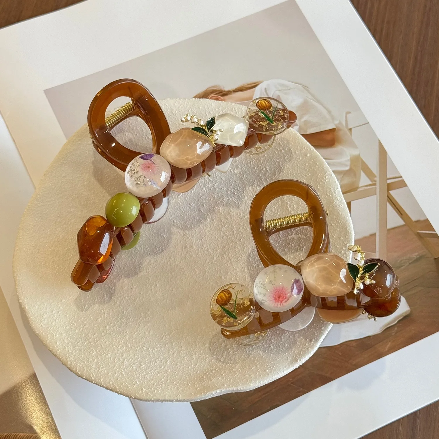 1Pc Vintage High-En…