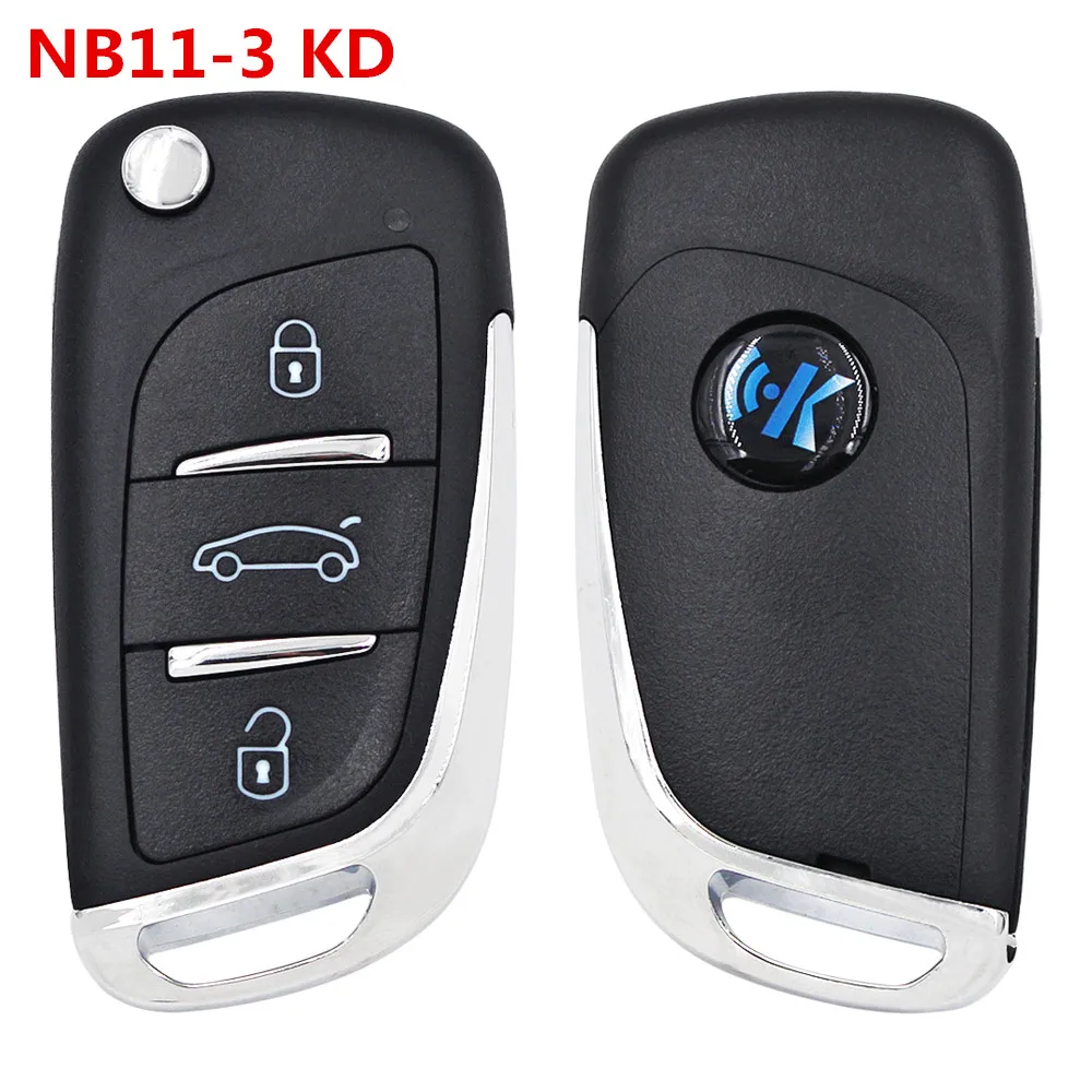 KEYDIY-Universal Multi-Funcional Car Key, Auto Remote, Série NB, Estilo DS, Trabalhar com KD900 +, KD-X2, Mini Tools, NB11-3, KD, 1 ou 5pcs por lote