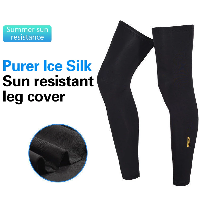 2Pcs Full Leg Sleeves Long Compression Leg Sleeve Knee Sleeves Protect Leg, For Man Women Basketball Cycling Football RunningHot