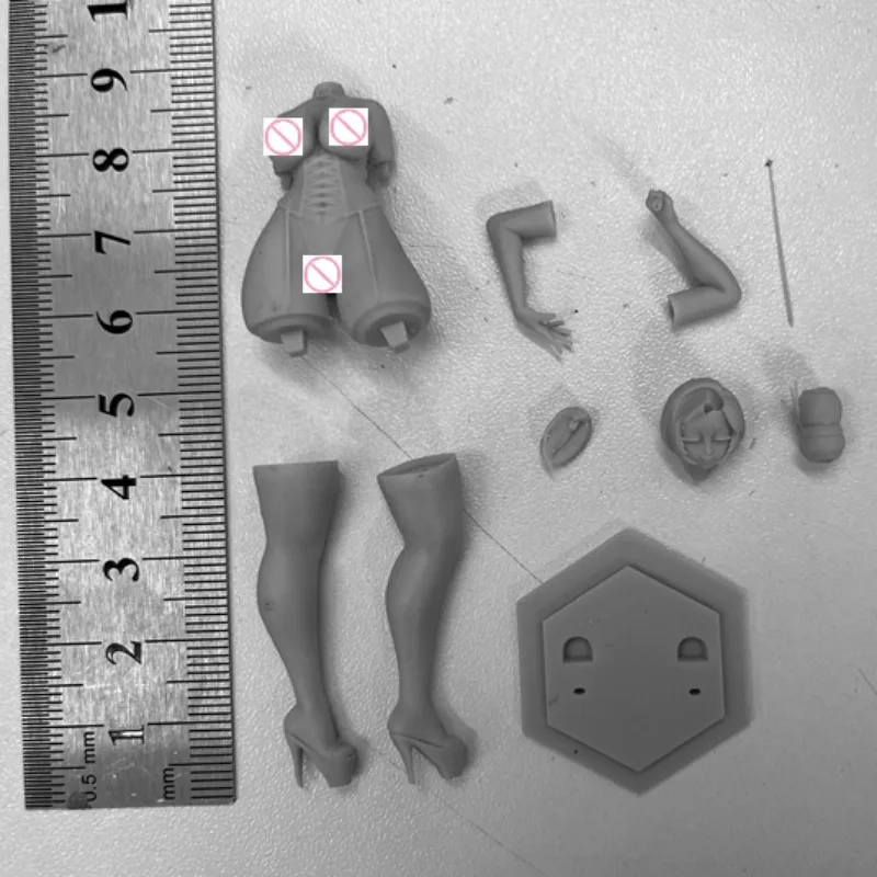 1/24 Scale Resin Figure Assembly Model Kit Sexy Female Teacher Miniature Toy Figurine Unassembled and Unpainted Free Shipping