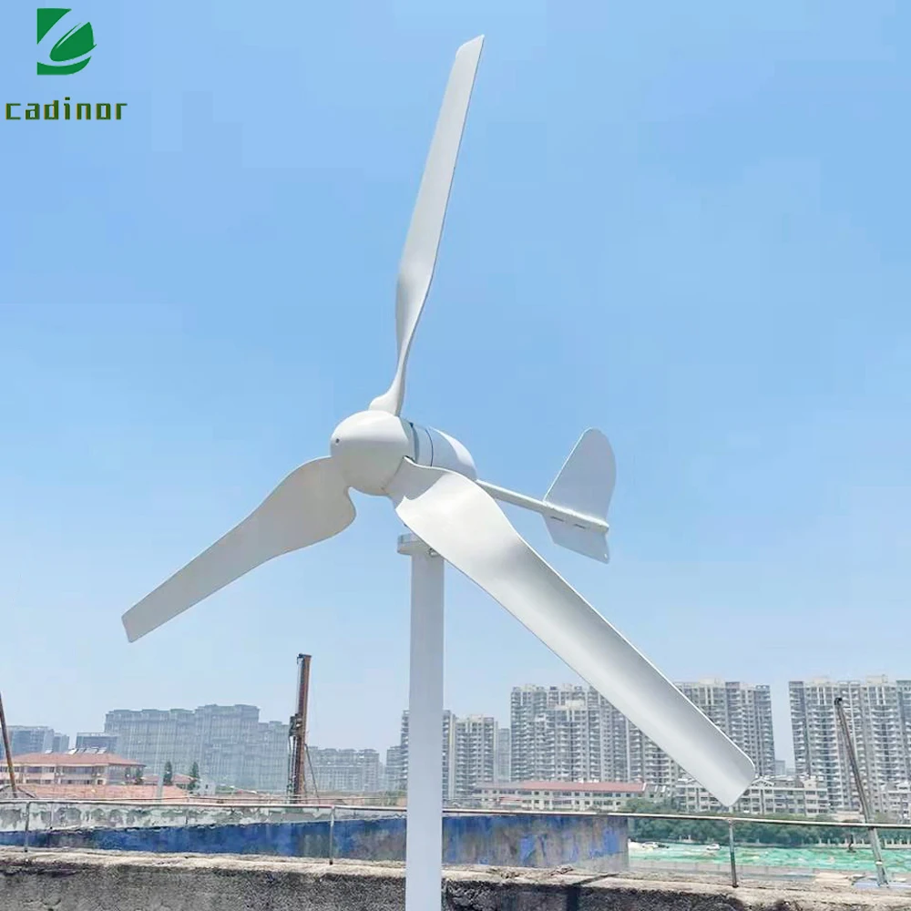 Wind Turbine Generator 10KW 15KW 20KW High Voltage Horizontal Windmill Home Use Low Wind Start With Hybrid Charge Controller