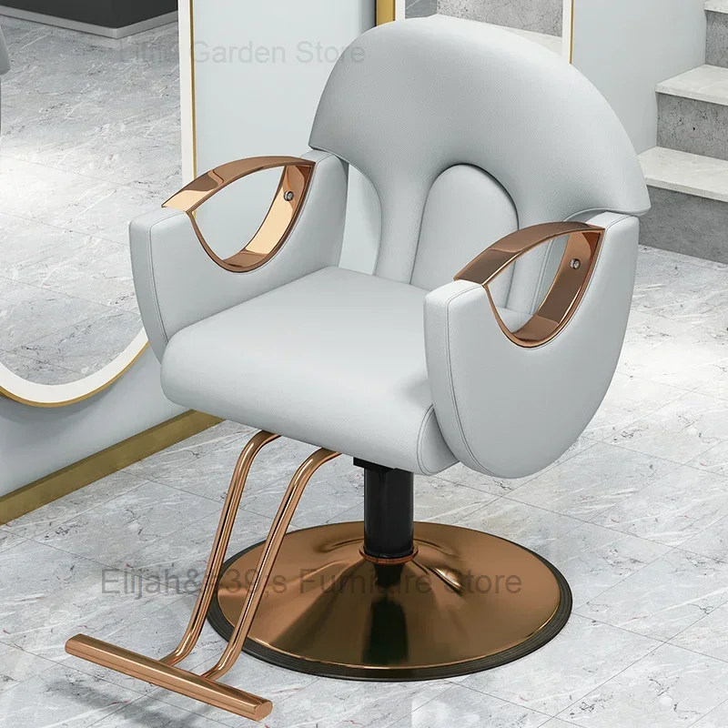 Ajustável Swivel Saddle Stool, Cadeira Maquiagem Preto, Salão e Barbeiro, Corte do cabelo, Beleza Móveis