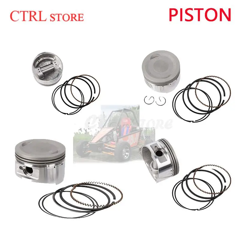 

Gy6 180cc piston, set, for off-road motorcycles, two-wheelers, off-road ATV piston accessories