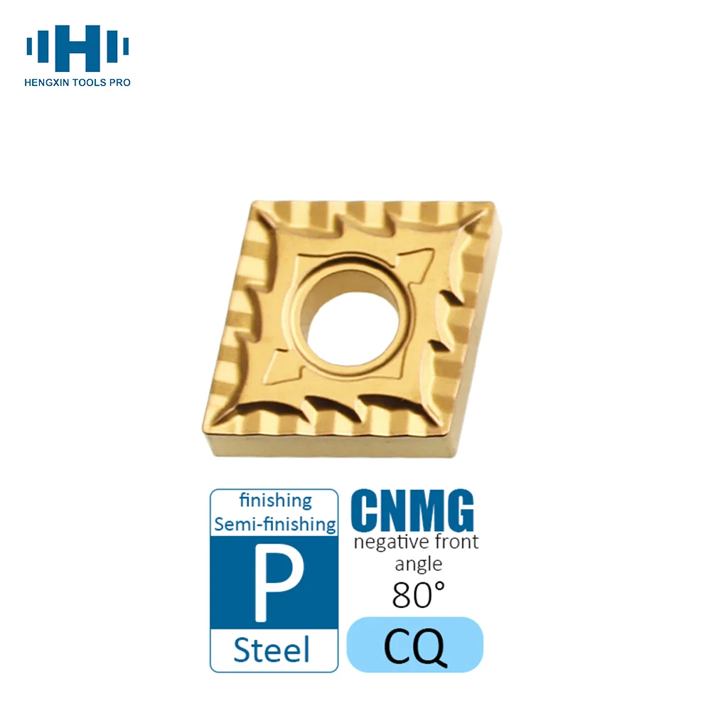 

HENGXIN Tungsten Carbide Inserts CNMG120404 CNMG120408 CNMG120412 CQ External Turning Tools CNMG CQ CNC Lathe Cutting Tools