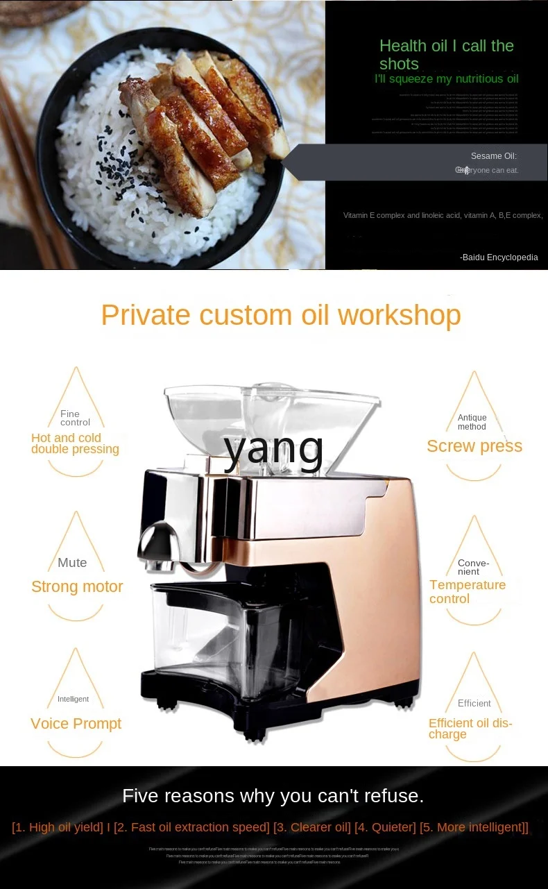 CX Automatico Commerciale Intelligente Piccola Friggitrice Multifunzione per Olio di Arachidi Caldo e Freddo