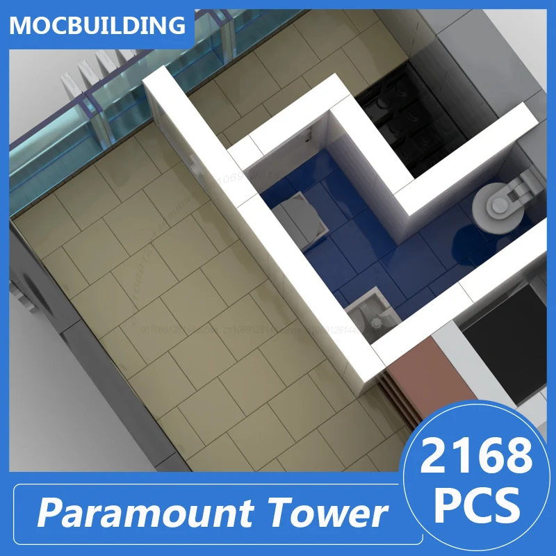 مكعبات بناء برجية Paramera ، طوب بناء معياري ، عرض معماري للشقق ، تجميع ذاتي الصنع ، ألعاب الكريسماس ، هدايا