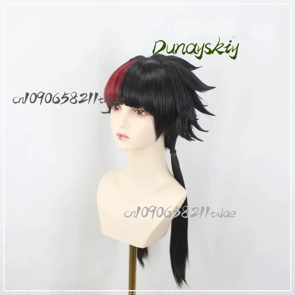 Shuumatsu No Valkyrie Qin Shi Huang سجل أنيمي اليابانية من راجناروك شعر مستعار تأثيري الانفجارات السوداء مع الضوء على شعر مستعار أحمر كرنفال