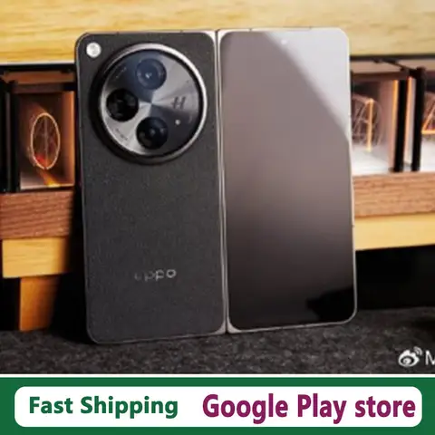 อย่างเป็นทางการใหม่Oppo Find N3 Celulares Snapdragon 8 Gen 2 Android 13.0 Face ID 67Wชาร์จ7.82 "หน้าจอพับOLED 64.0MPกล้อง