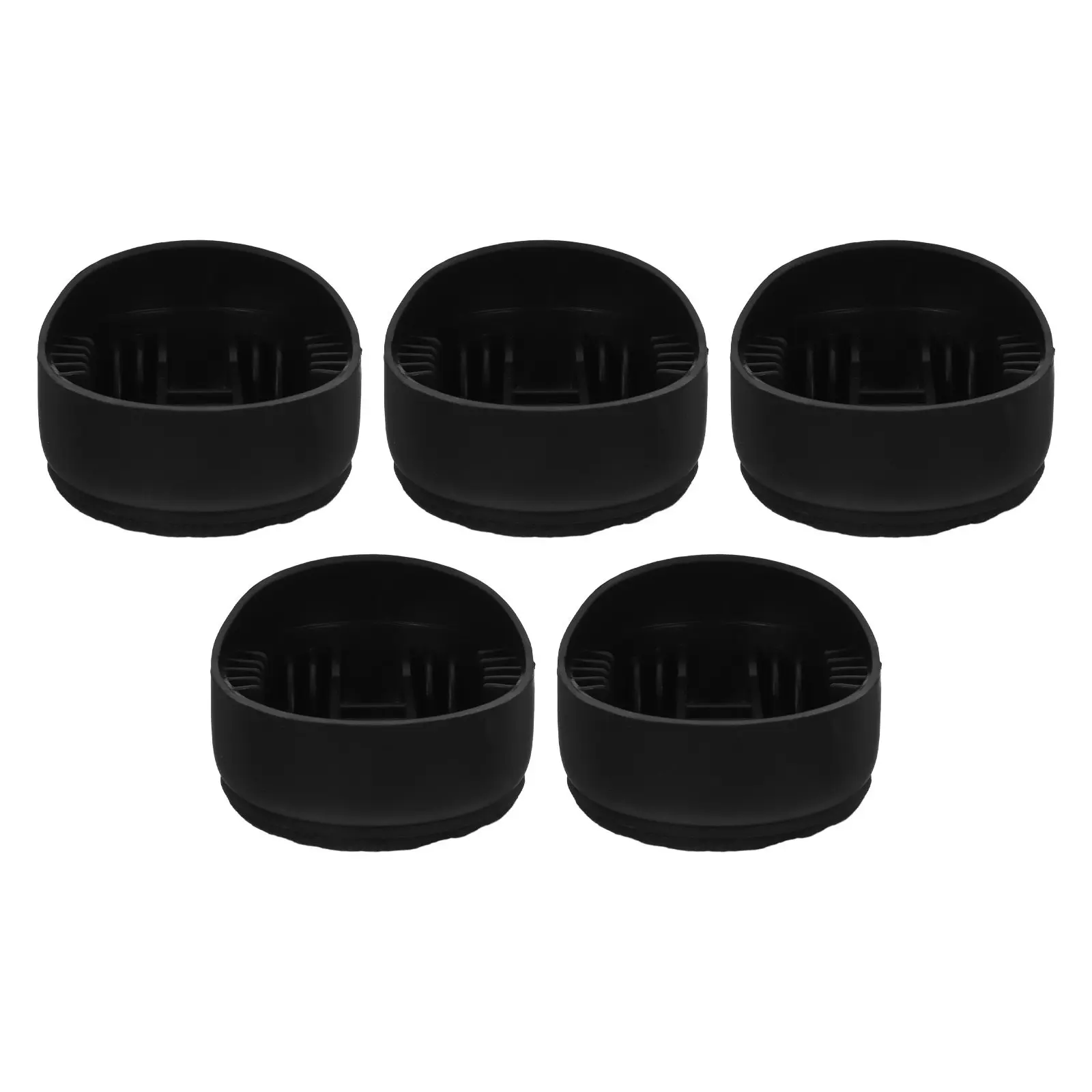 

Набор из 5 накладок для мебельных ножек: нескользящие подкладки для стульев, бесшумные глайдеры для офиса и дома