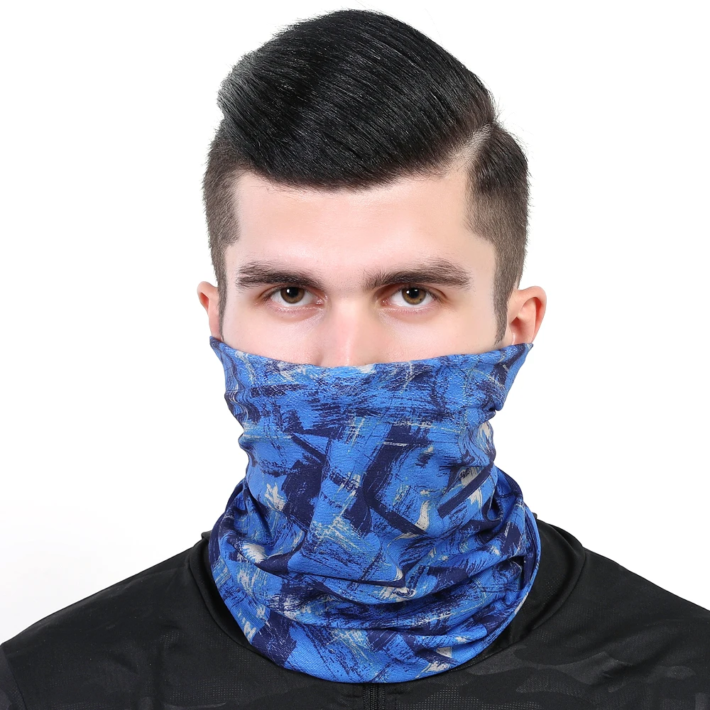 2024 New Fashion Magic Seamless Bandanas For Women Men Multifunctional Headband Sport Mask Balaclava Flower Neck Scarf Skull