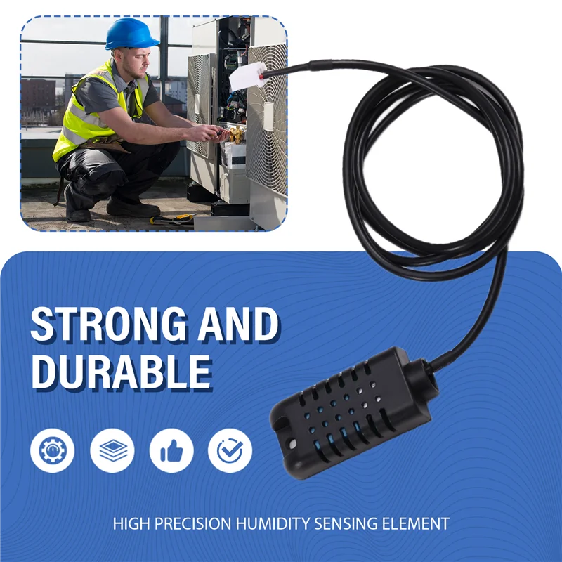 N82R Digital Temperature And Humidity Sensor Module With Wired Probe And Protective Case