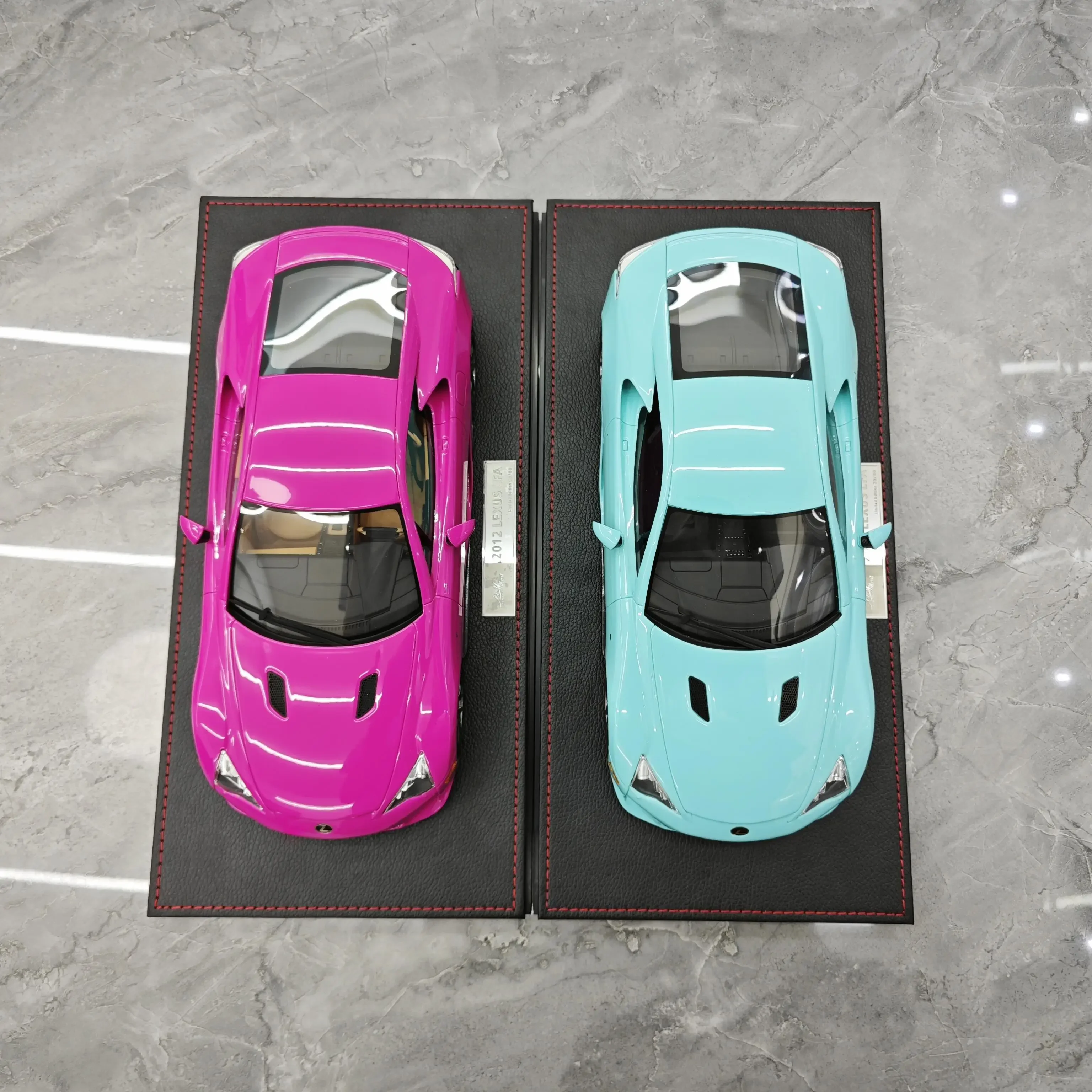 Lexus LFA Supercar Limited Edition Simulated Resin Car Model Collection Ornament 1 18