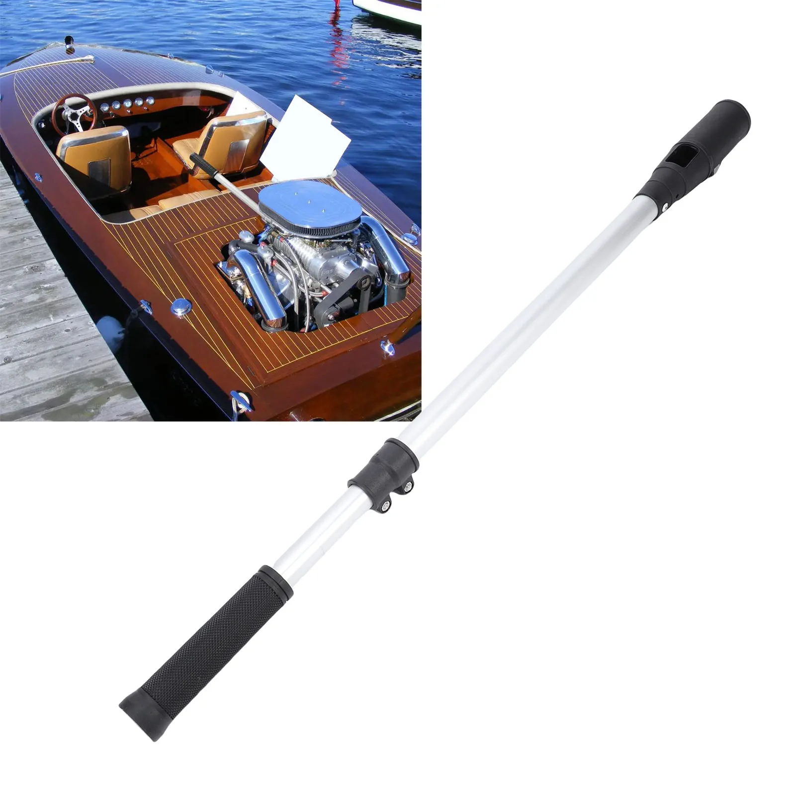 

Удлинитель руля лодочного мотора 23.4-39.4 дюйма, телескопический, эргономичный, с нескользящей ручкой