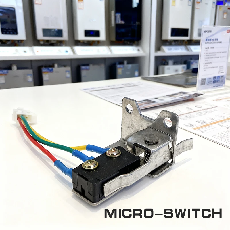 

Gas Water Heater Spare Parts Micro Switch With Bracket Universal Model