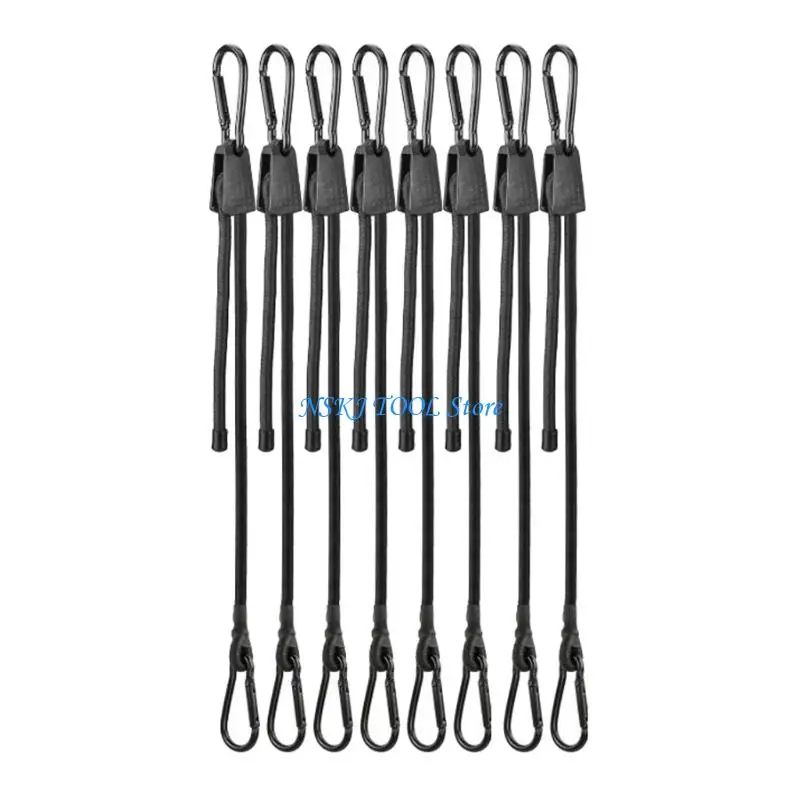 

L8RC Extreme Flexible 48Inch Spring Rope Strong Secure Belt For Equipment Hauling