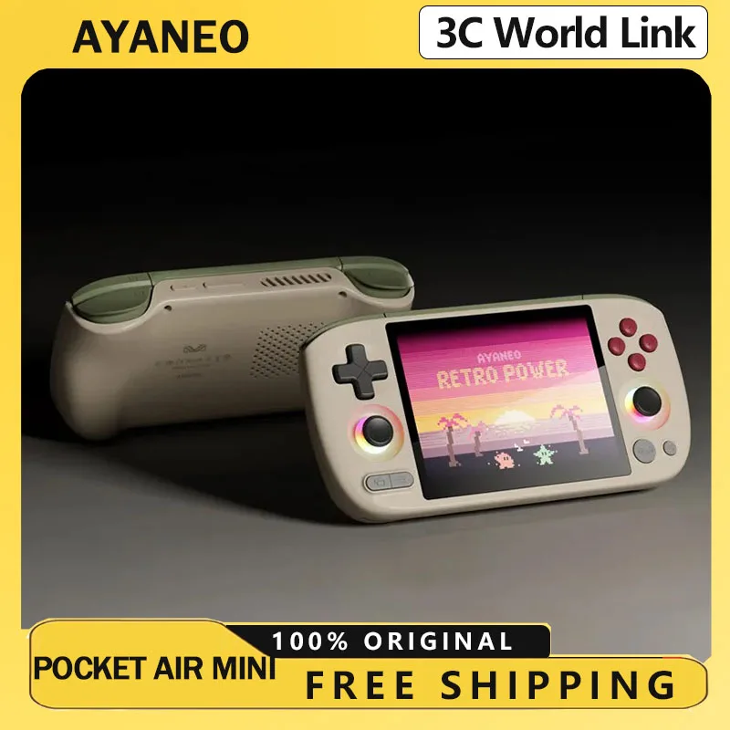 AYANEO Pocket AIR ريترو أندرويد وحدات تحكم الألعاب المحمولة شاشة صغيرة 4.2 بوصة MTK Helio G90T قاعة المقود وحدات تحكم الجيب الرجعية