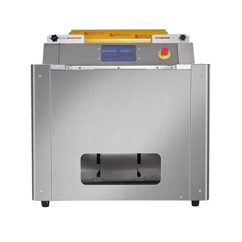 Tabletop Fruit Vegetable Pe Film Roll Packaging Wrapping Packing Machine Small