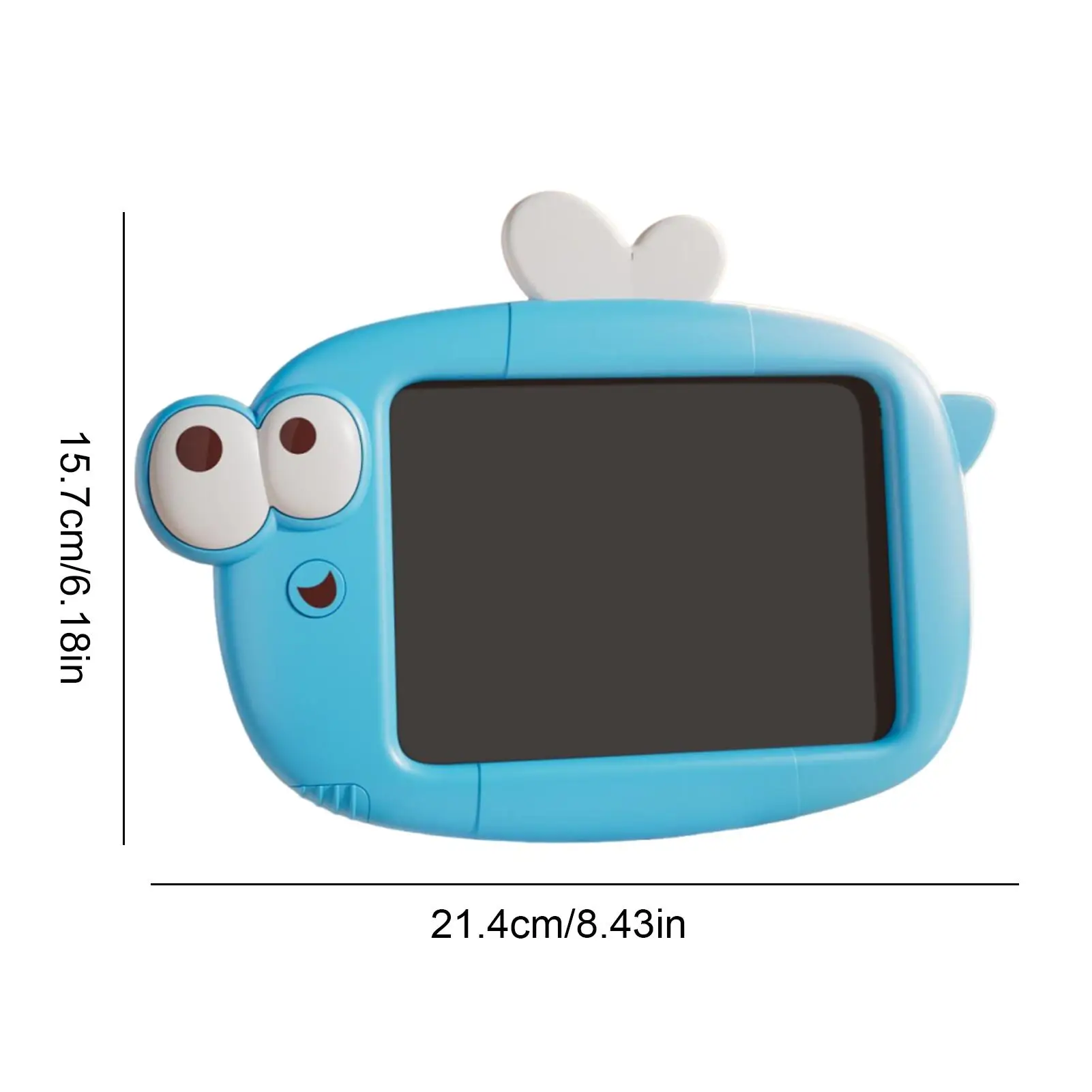 10-Zoll-LCD-Schreibtablett für Kinder, buntes Doodle-Brett, wiederverwendbarer löschbarer Zeichenblock, pädagogisches Lernspielzeug für Kinder