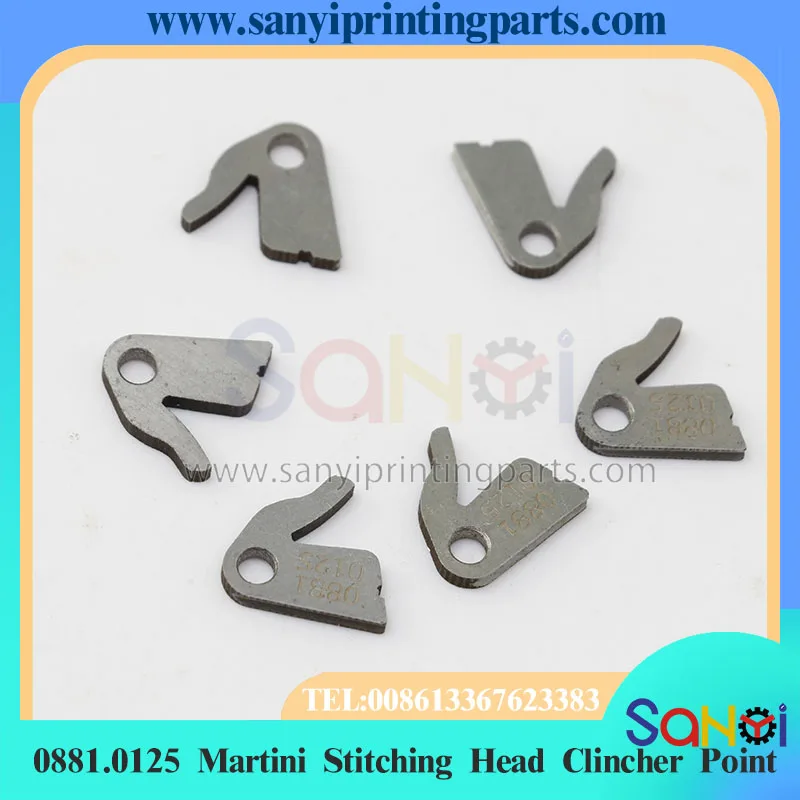 5 Pieces Best Quality Muller Martini 75 Stitching Head parts 0881.0125 Muller Martini 881.0125.3
