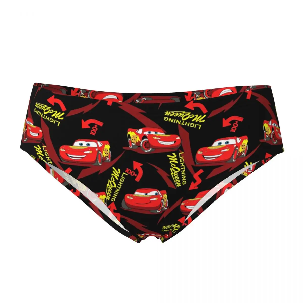 

Women's Cute Underwear Brief Lightning Mcqueen Cars Merch Soft Ladies Panties Briefs
