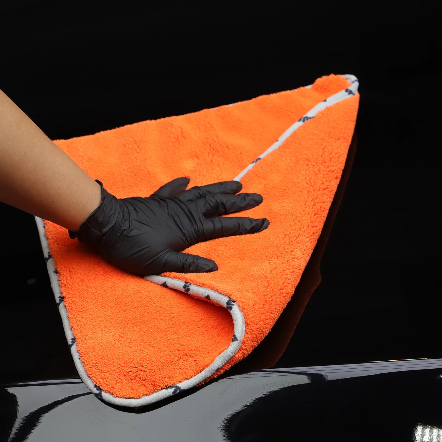 (SingleSale)SPTA GSM1200 Multifunctional Cleaning Towel Extra Soft Car Wash Microfiber Towel Car Care Auto Cleaning Drying Clot