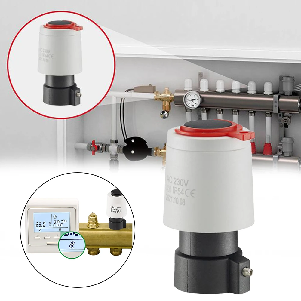 Compact and Efficient 230V Electric Heater Actuator Designed to Enhance Comfort in Residential Floor Heating Systems