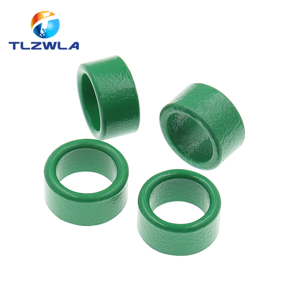 10PCS Green Magnetic Ring Ferrite Magnetic Ring 16*12*8 Anti-interference Core Filter Inductance Transformer Magnetic Ring