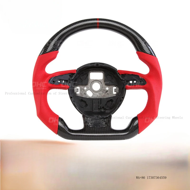Suitable for Audi 12-16 RS RS3 RS4 RS5 carbon fiber steering wheel modification car steering wheel