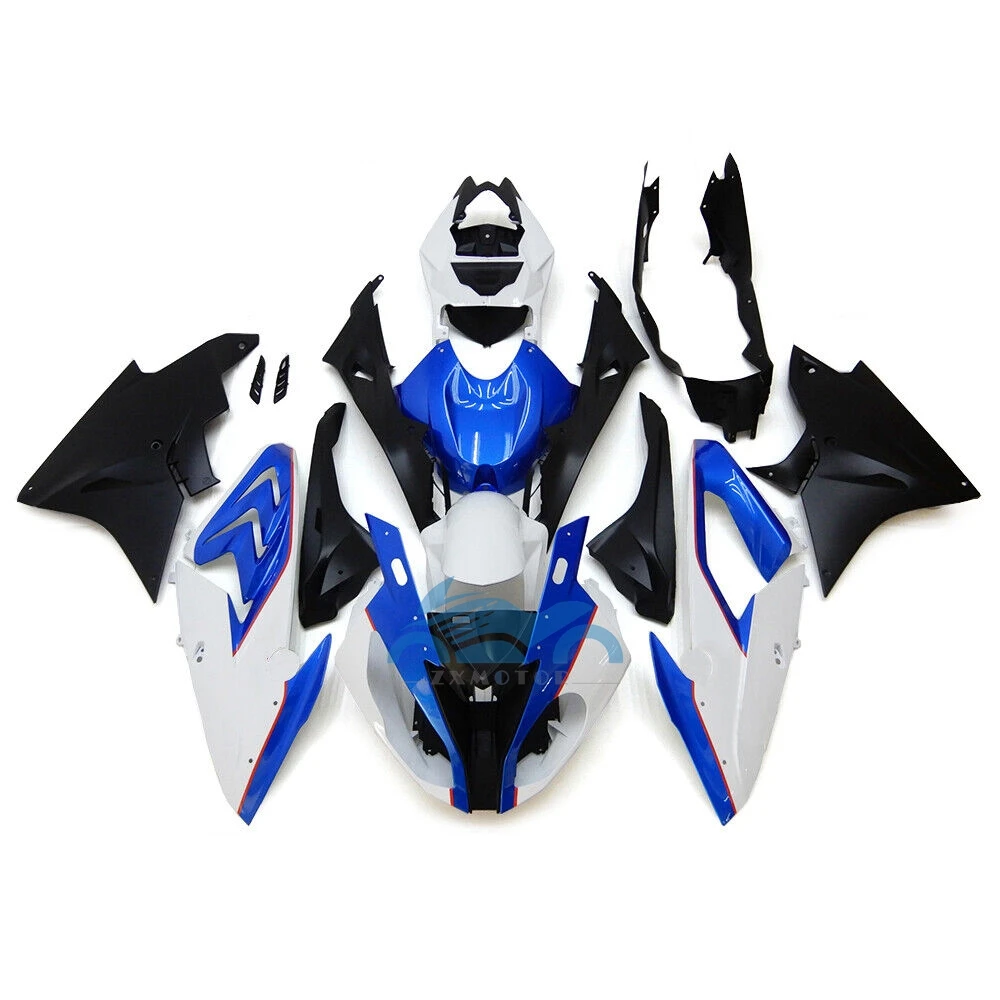 

S1000RR Injection Fairing kit for BMW S1000 RR s1000rr 2017 2018 Blue White Black Plastic 17 18 fairings