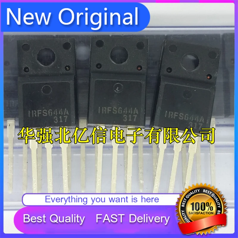 

10 шт./лот, новый оригинальный полевой транзистор IRFS644A TO220F