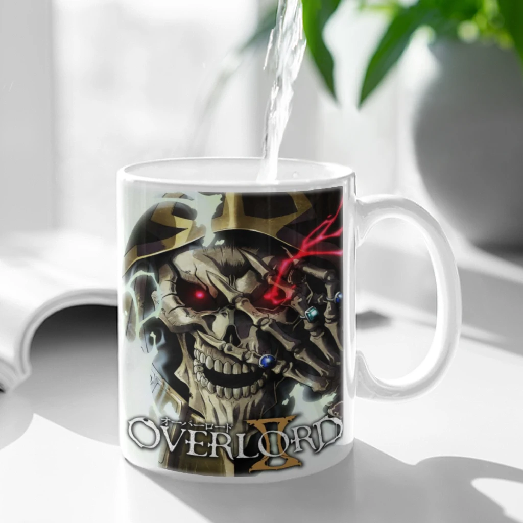 

Japan Anime Game Overlord Cartoon Coffee Mug 11oz Fun Ceramic Coffee Tea Cocoa Cup Handle Tea Drink Cup