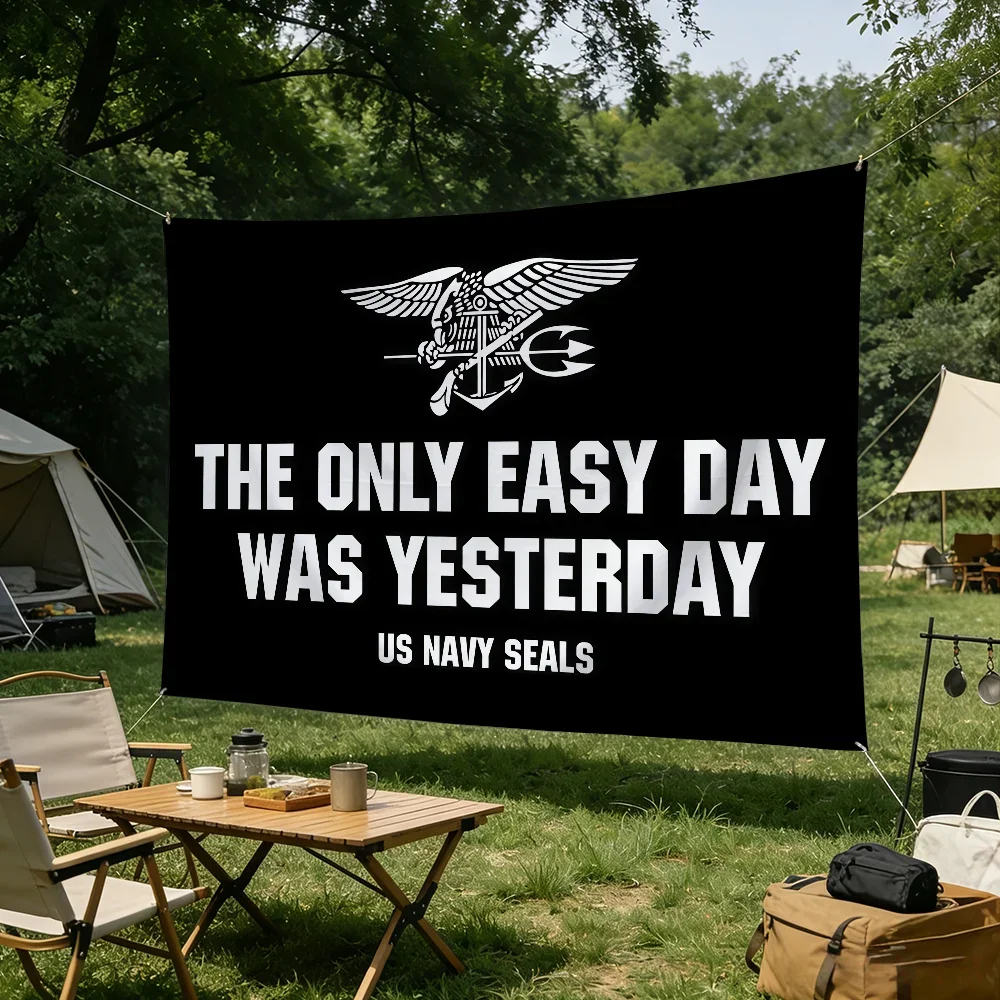 US N-Navy S-Seals flag Tapestries Outdoor Parties Bedrooms Living Rooms Dorm Rooms Wall Decor Banners Gifts