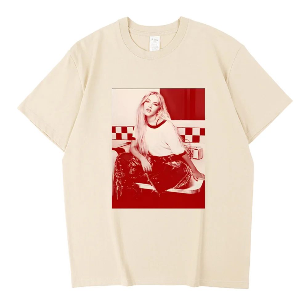 Bad Taste Photo Tee Freya Skye Merch Baumwoll-T-Shirt für Herren, Grafikdruck, kurzärmeliges T-Shirt, Damen, Sommer, lässig, Streetwear, Y2K – Detail 1