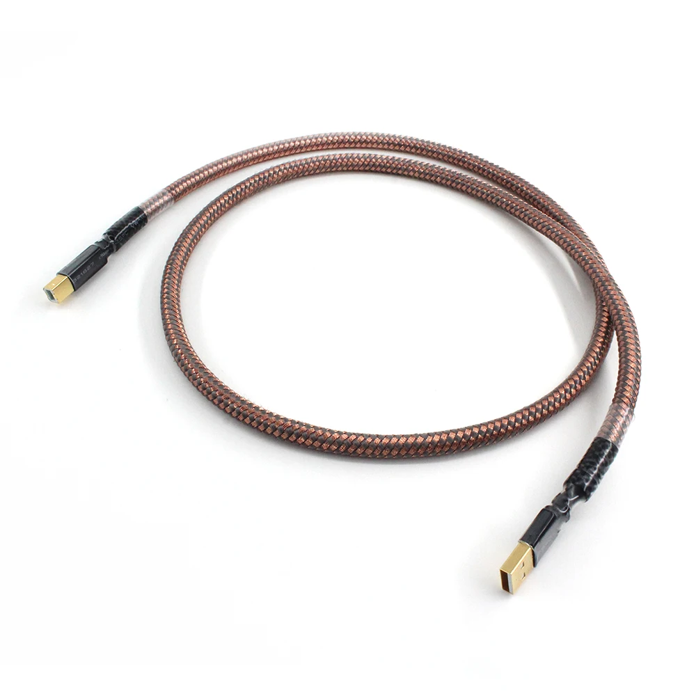 Accuphase 6N OCC посеребренный USB-кабель ЦАП декодирование аудиокабель 2.0