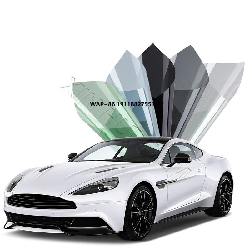 

1,52*30 м Безопасность 5% Vlt Взрывозащищенный рулон с защитой от тепла Водонепроницаемая солнечная нано-керамическая тонировочная пленка для окон автомобиля