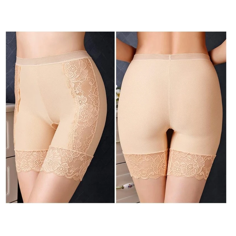 Womens Breathable Anti-Chafing Lace Slip Shorts for Under Dresses Underwear Pant drop shipping