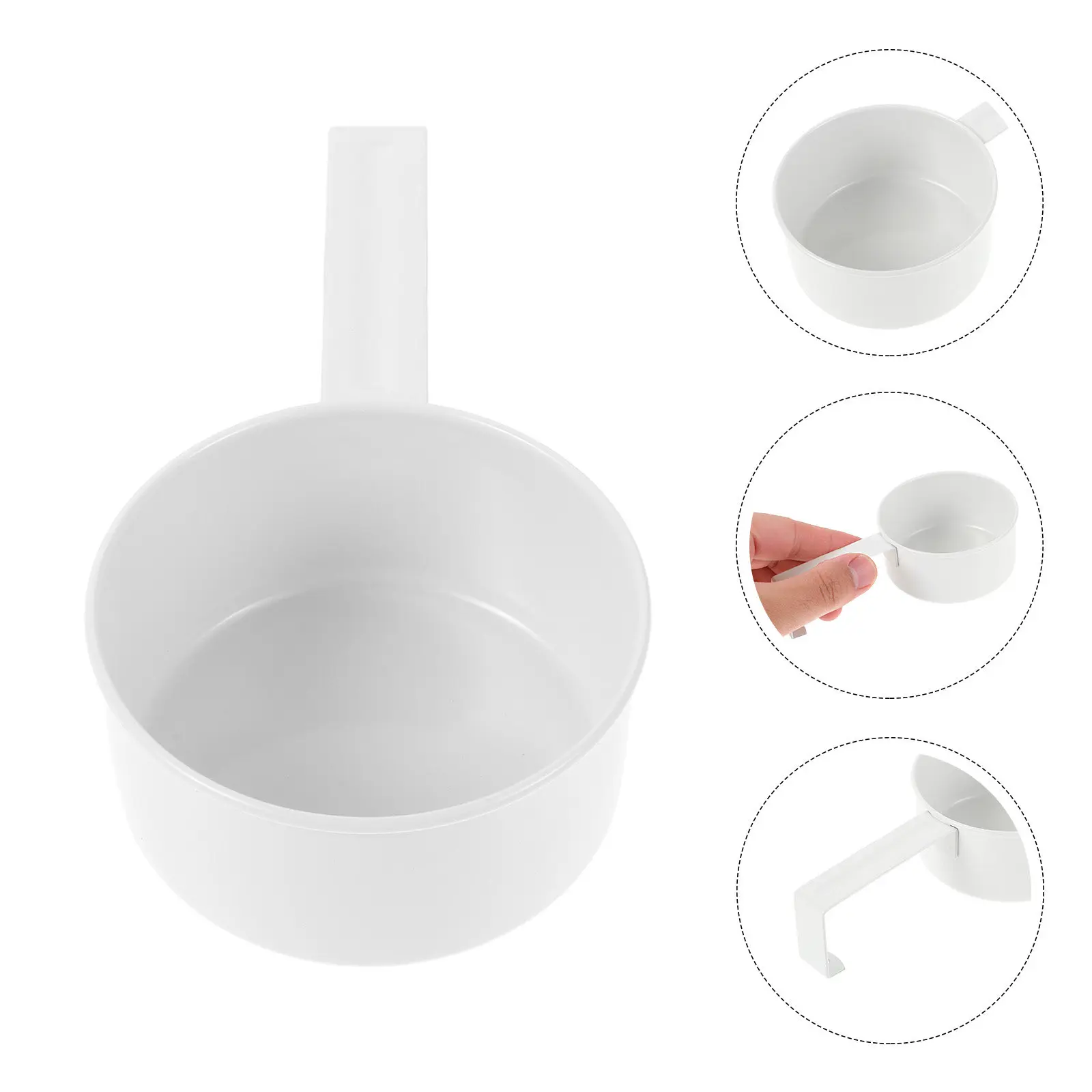 Iron Laundry Scoop Multi Use Measuring Scoop for Washing Powder Pet Food Dog Cat Food Grains Rice Flour Cereal Scooper with