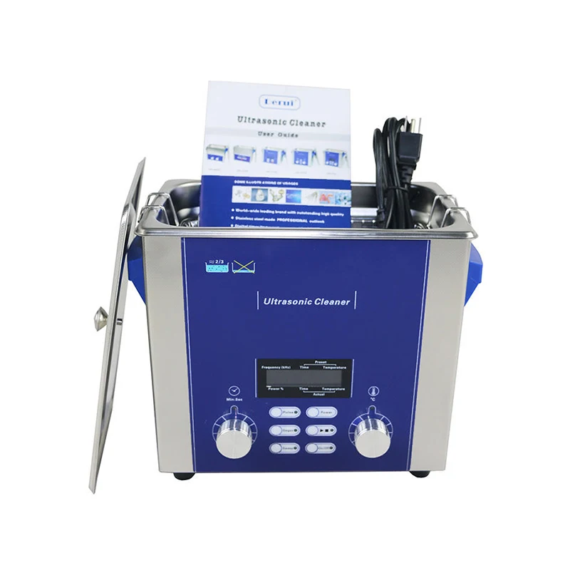 Professional 2.2L Jewelry Ultrasonic Cleaner Stainless Steel Desktop Mini Jewelry Watch Glasses Ultrasonic Cleaner
