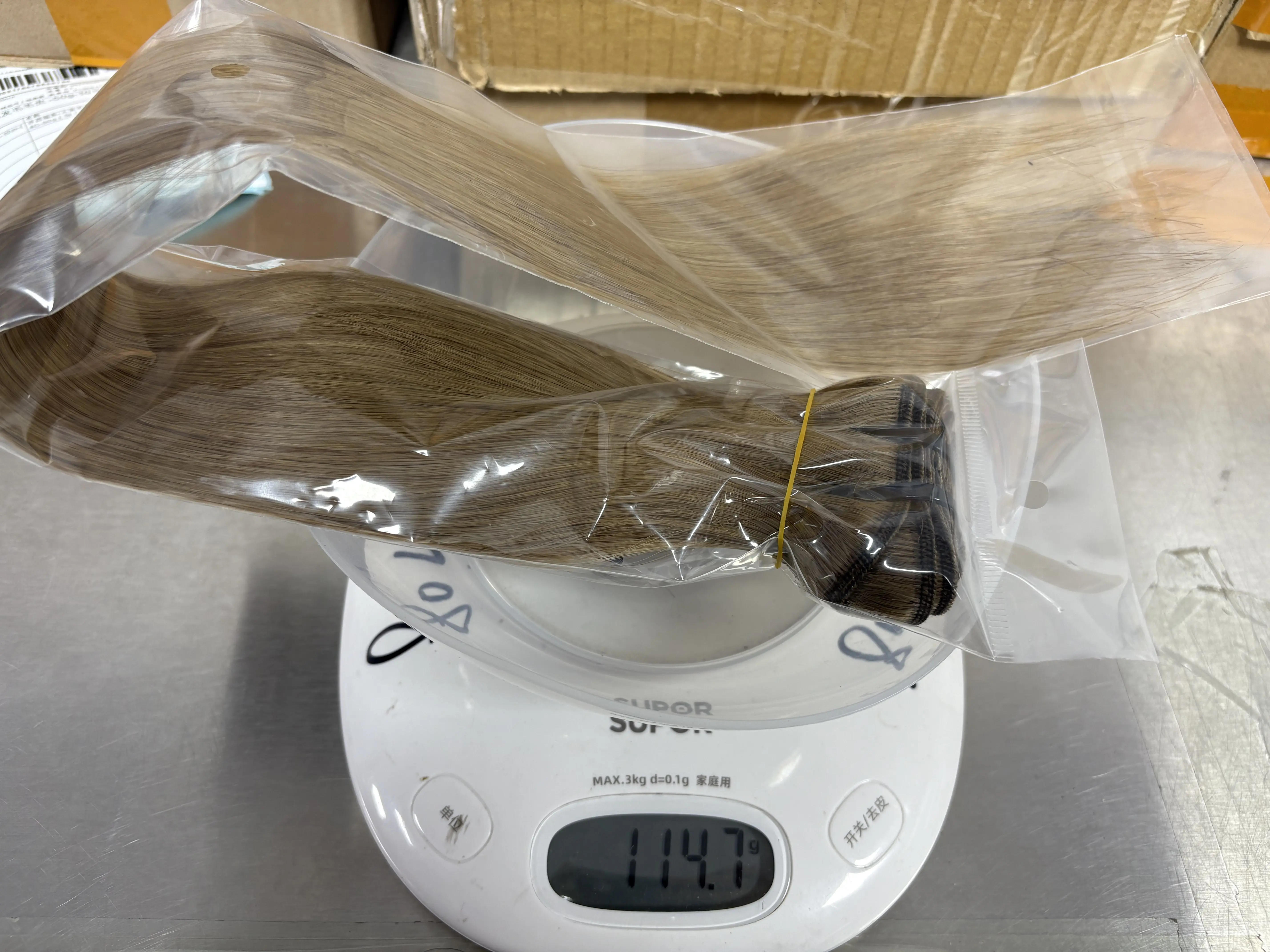 100g/Bundle Straight Human Hair Bundles 15A 100% Raw Vietnamese Human Hair Weft Unprocessed Hair Extensions for Women