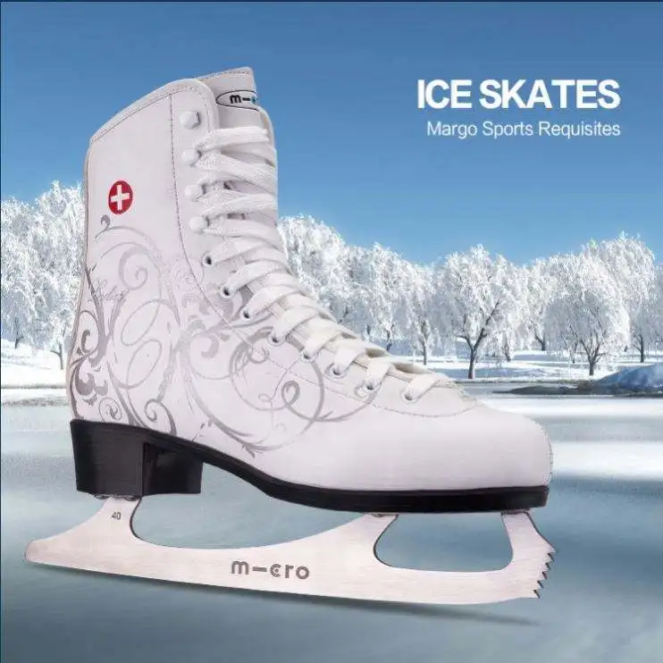 Zapatos de patinaje sobre hielo para mujeres y niñas, calzado de patinaje rápido, resistente al frío, barato, venta al por mayor