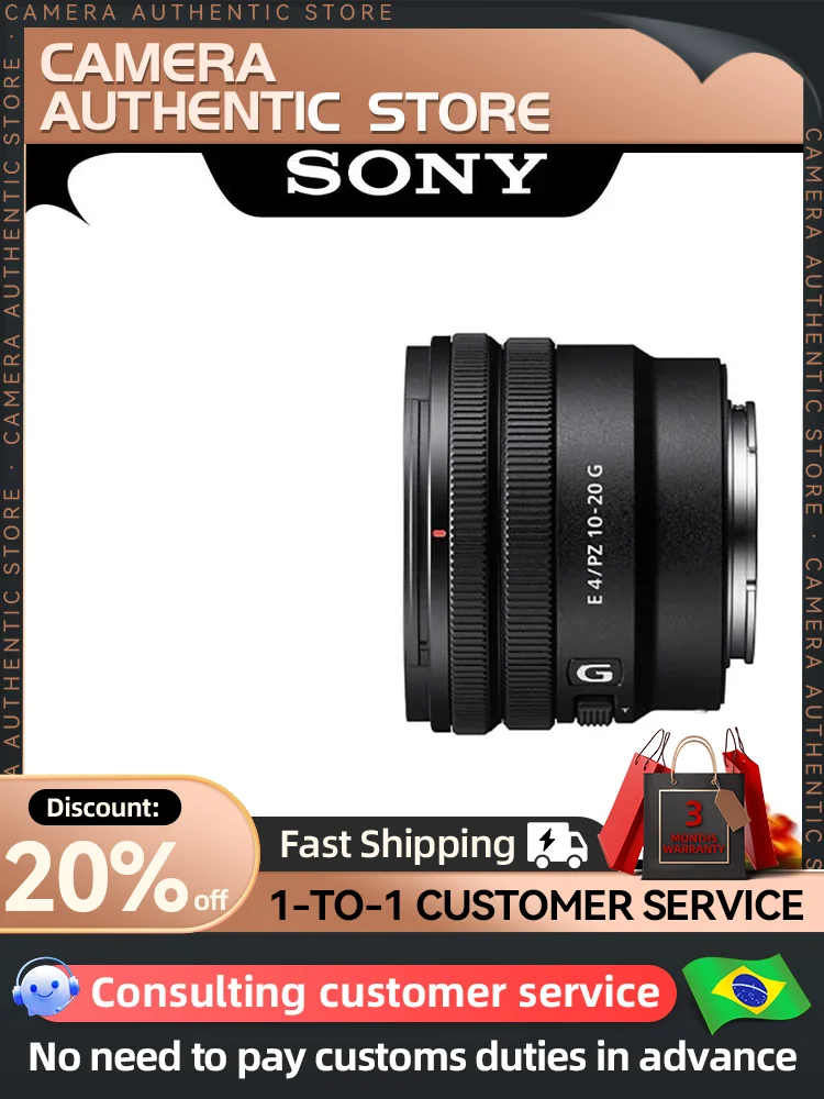 Sony E 10-20mm F4 G APS-C Large Aperture Wide-angle Zoom Auto Focusing Mirrorless Camera Lens For A6400 A6600 SEL15F14G