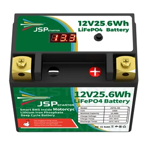 Lithium-Eisen-Phosphat-Motorrad-Batterie Batterie, LifePO4, YTX4L-BS YTX4L, JSP4L-BS, YTX4L, YTX4L, 12V, 25,6WH, 160A, BMS, 12,8 V 10 Hauptverkaufsmotorrad -Batterien verwendet - №6