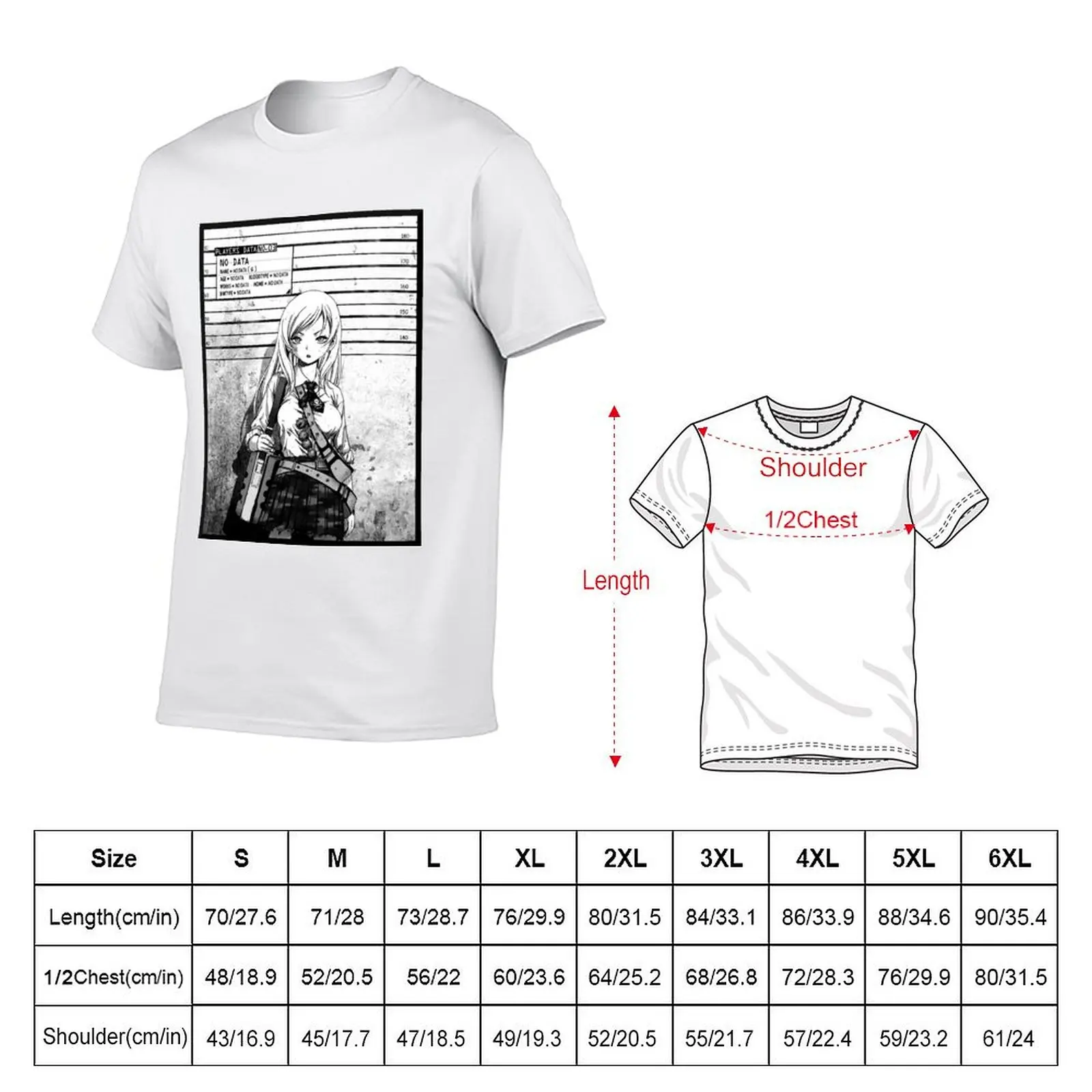 BTOOOM! HIMIKO T-Shirt t shirts for man pack white t shirts for man graphic vintage T-Shirt
