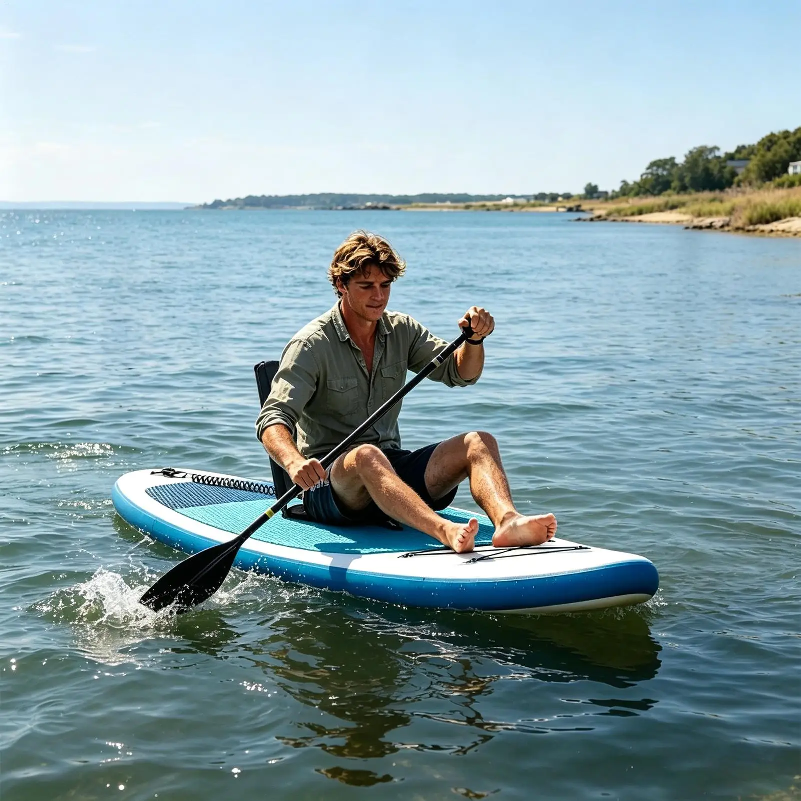 Folding Kayak Seat With Back Support Portable SUPs Paddle Board Chair For Canoe Fishing Boat Yacht Poolside Maritime Use