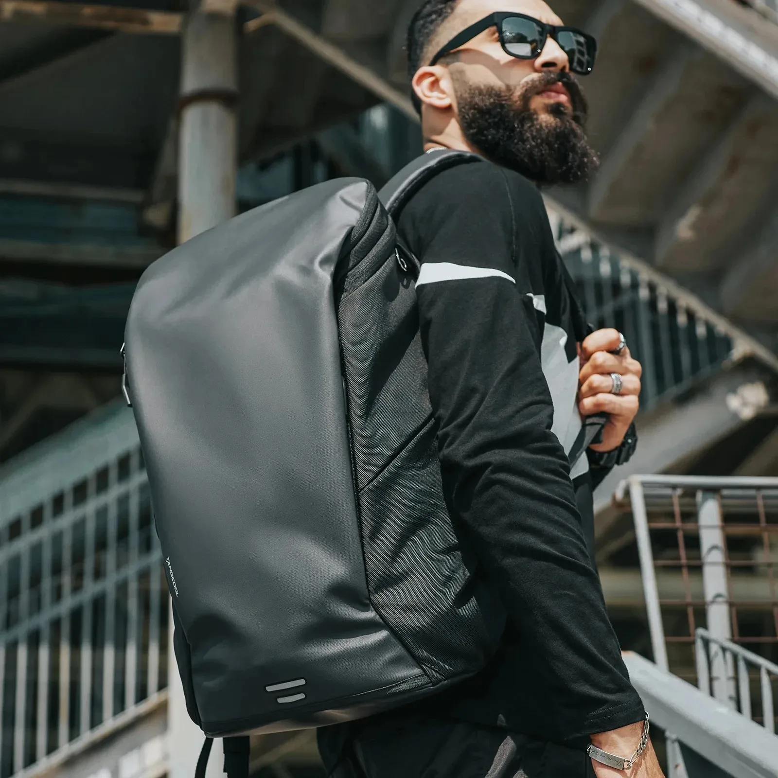 15.6 Polegada mochila portátil para homens mochila resistente à água 45 l grande capacidade mochila de viagem ao ar livre mochila de viagem de negócios