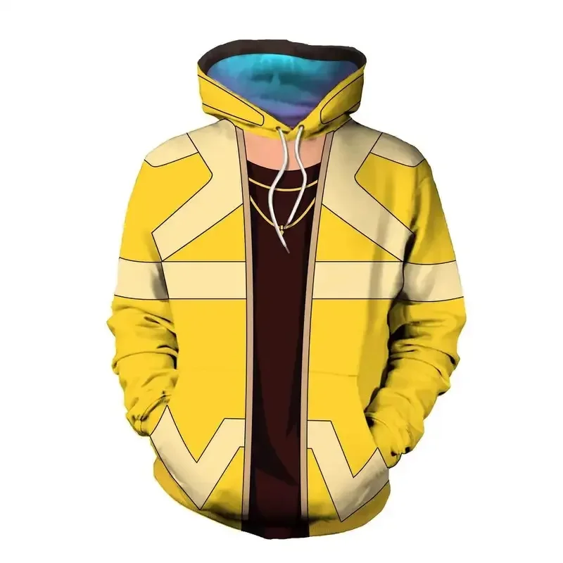 (#^.^#) 2026 New Anime Game Edgerunners David Cosplay Costume Cool Zip Jacket, Cyberpunk 3D Digital Print →_→LOOK ME - view 3